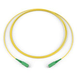 Corning 444401R3116002M | Fiber Optic Jumper, 1 F, SC APC to SC APC, Tight-Buffered Cable, Riser, 1.6 mm