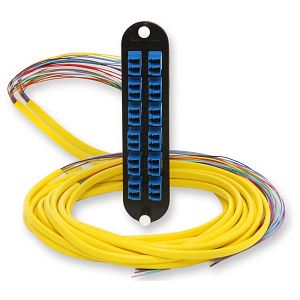 Corning CCH-CP24-A8-P03KH | Closet Connector Housing (CCH) Panel, pigtailed, LC Connectors