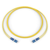 Corning 040402R5820002M | Fiber Optic Jumper, 2 F, LC Duplex to LC Duplex, Zipcord Cable, Plenum, 2.0 mm legs