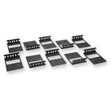 Corning CCH2-RECESS-KIT-5 | Recess Kits Includes five pairs of brackets to recess mount/flush mount five 02U housings