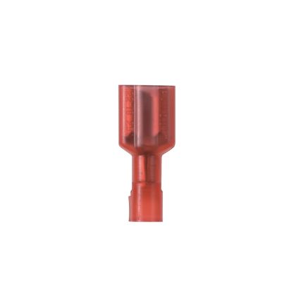 Panduit DNF18-250FIB-C | Pan-Term Disconnect, Red, Nylon, 18-22 AWG, 0.250 x 0.032" Tab