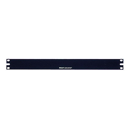 Panduit DPFP1 | Horizontal Flat Rack Filler Panel, 1 RU, Steel, Black
