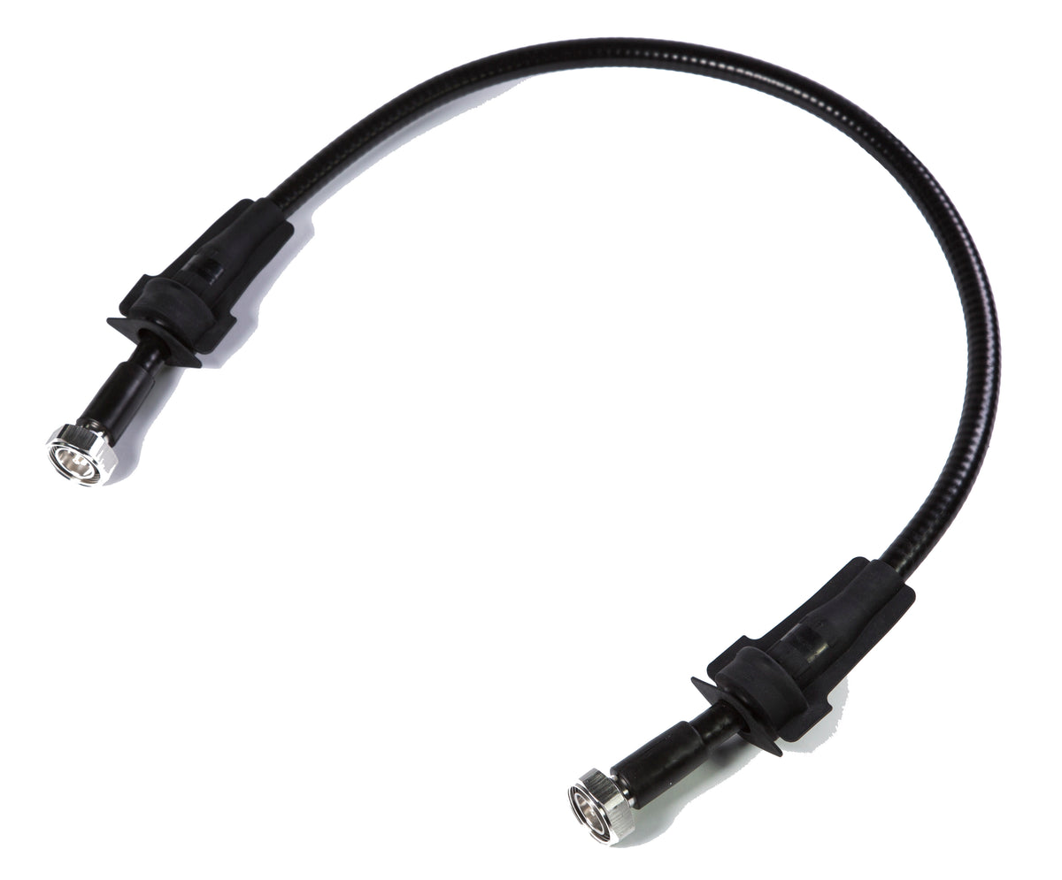 Commscope L4HMHM40SGWD | D-CLASS LDF4-50A SureFlex Jumper with interface types 4.3-10 Male and 4.3-10 Male with HELIAX SureGuard weatherproofing, 40 ft