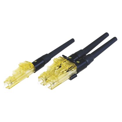 Panduit FLCDMC5BLY | OptiCam LC Duplex, 50µm OM2, with Black Boot