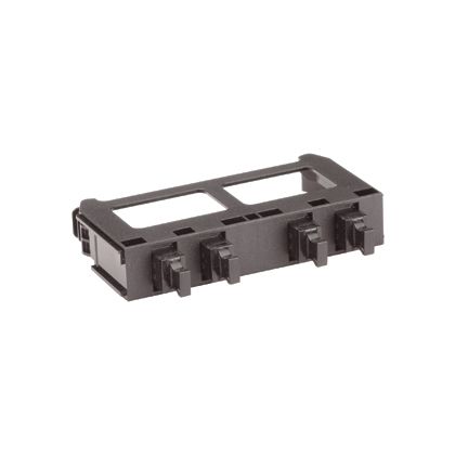 Panduit FQMAP45BL | QuickNet Fiber Adapter Panel, SFQ, 4 MPO, Type A