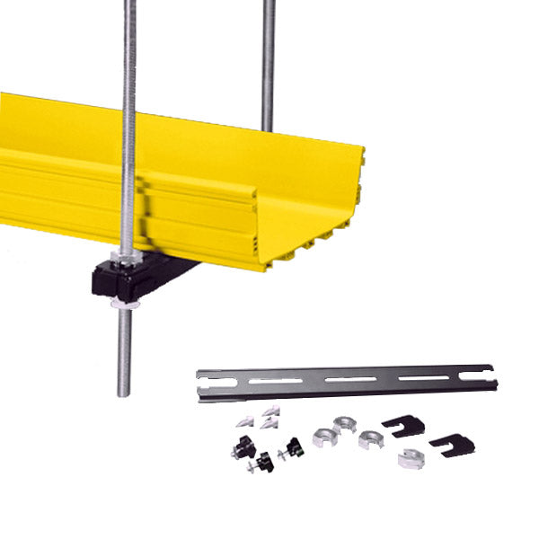 Commscope FGS-HETP-F-5/8 | FiberGuide Existing Rack Center Support Bracket Kit, 5/8in for 4x12in System