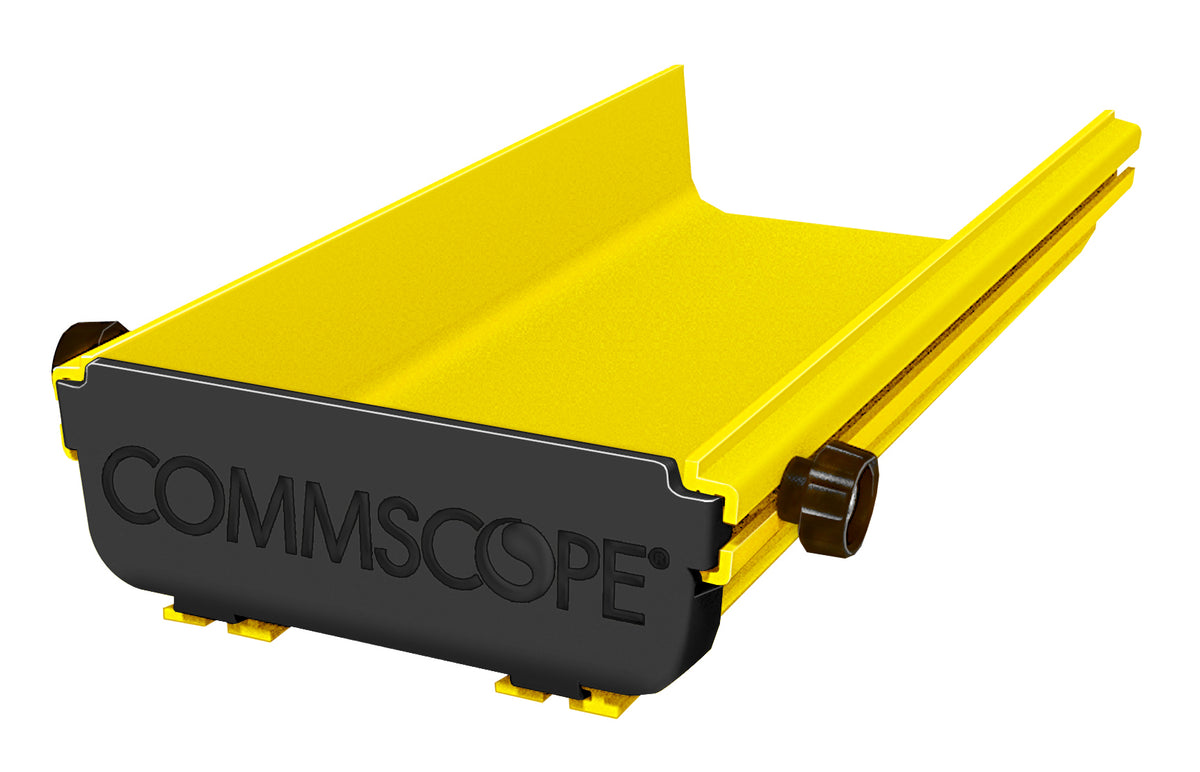 Commscope FGS-HMEC-G | FiberGuide End Cap Kit, 2x6in, Black