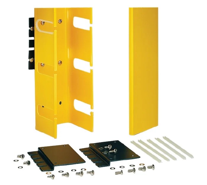 Commscope FGS-KTW2-D | FiberGuide Vertical Duct Kit with 3in Slot Spacing and Cover, 4x4in, Yellow