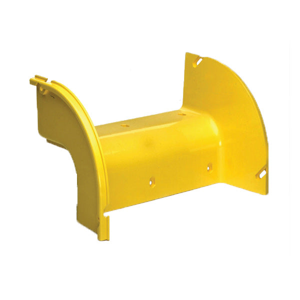 Commscope FGS-MD9E-F | FiberGuide 90° Down Elbow, 4 in x 12 in, yellow