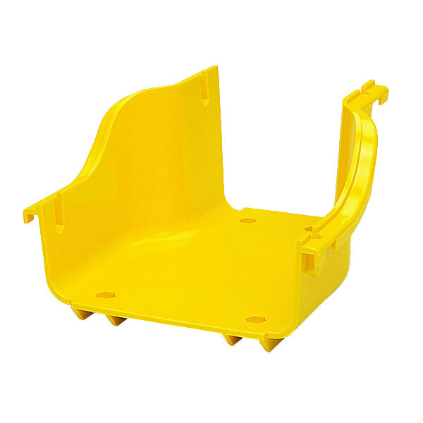 Commscope FGS-MDSA-GA | FiberGuide Straight Reducer, 2x6 to 4x4in, Yellow