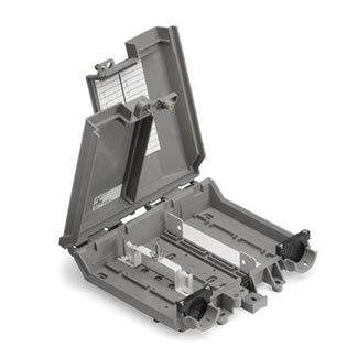 Leviton N3500-STD | Network Interface Device (NID), 350 Series, double doors, empty (up to 12 fibers termination and splicing)