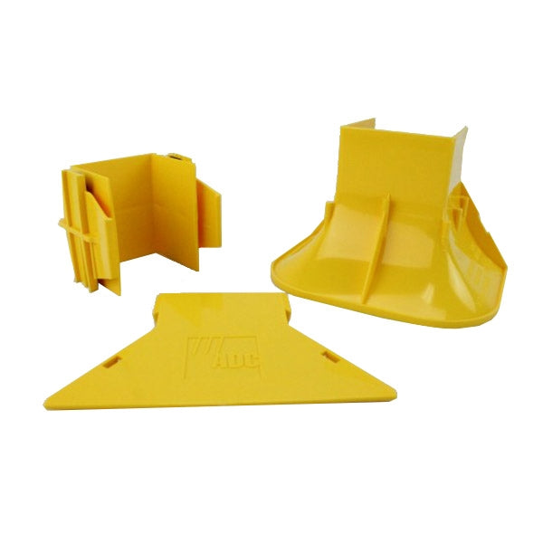 Commscope FGS-MTRM-C | FiberGuide Trumpet Flare, 2x2in, Yellow