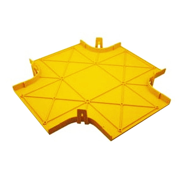 Commscope FGS-SHXP-B | FiberGuide Snap-on Cover for Horizontal Cross, 4x6in, Yellow