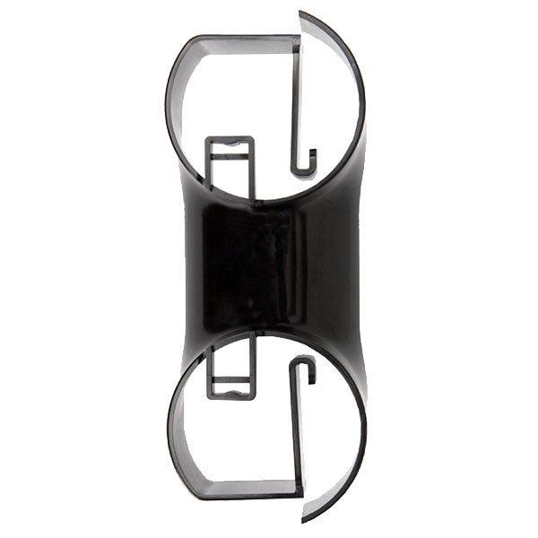 Commscope FGS-VQE22 | FiberGuide 2in Exit Trumpet for Vertical Channel, 1in Bend Radius, Black