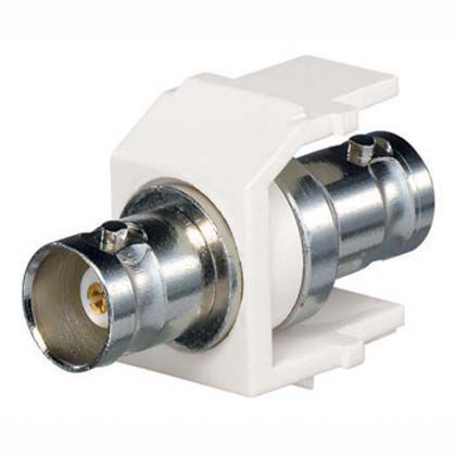 Panduit NKBNCMWHY | NetKey BNC Module, 50 Ohm, White