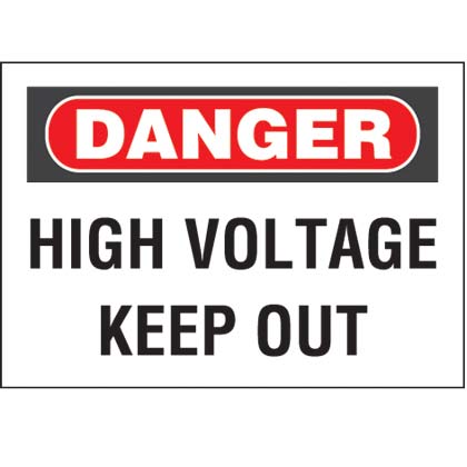 Panduit PRS1014D73 | Safety Sign | UPC - 07498323285