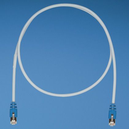 Panduit STPCH0.5MBBU | Cat 5e 26 AWG Shielded Patch Cord, 0.5 m, IG