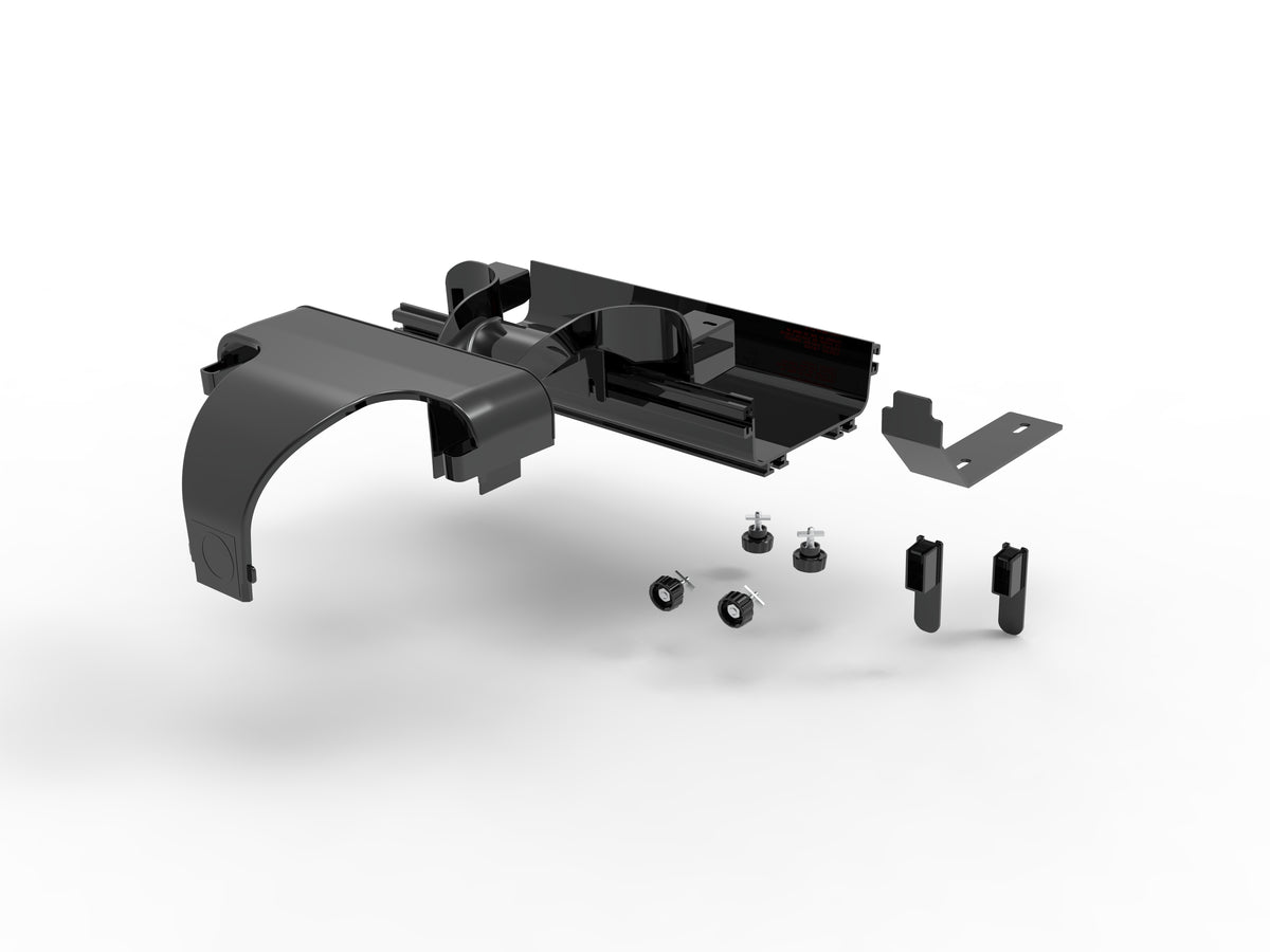 Commscope FGSB-MEXP-LP-G | FiberGuide 2-Inch Low-Profile Express Exit, 2x6in, Black
