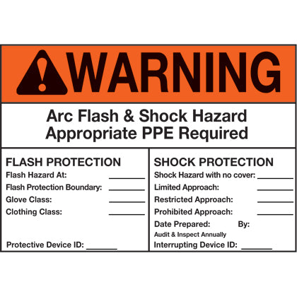 Panduit PVS0305W2101Y | Safety Sign