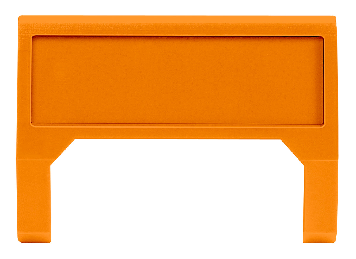 Commscope M60B-112 | M60 Blank Information Outlet Icon Insert, orange