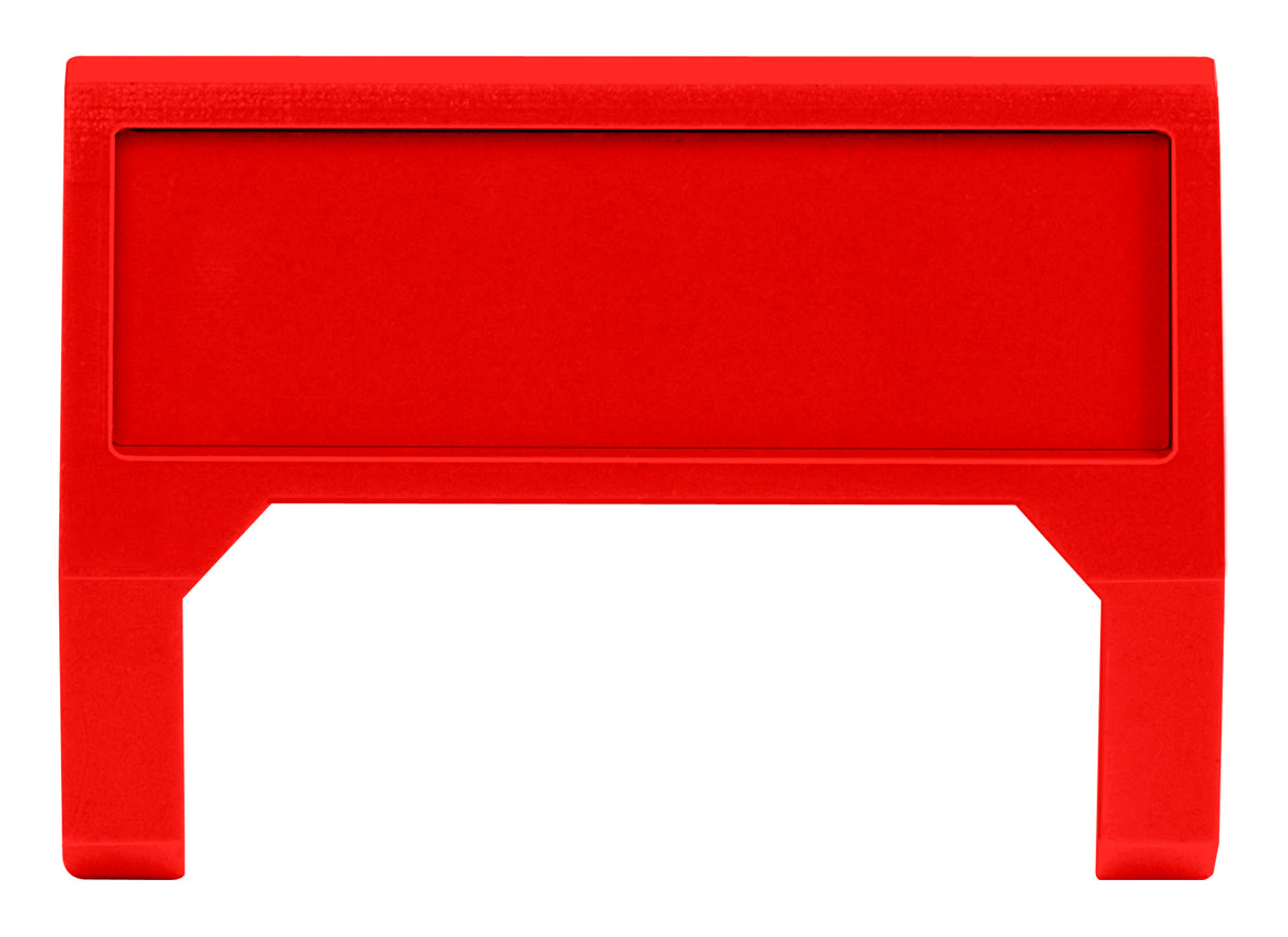 Commscope M60B-317 | M60 Blank Information Outlet Icon Insert, red