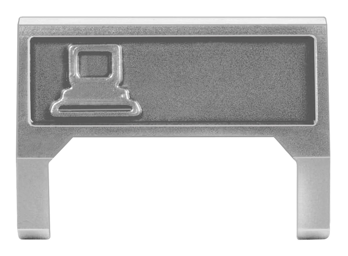 Commscope M60C-270 | M60 Computer Information Outlet Icon Insert, gray