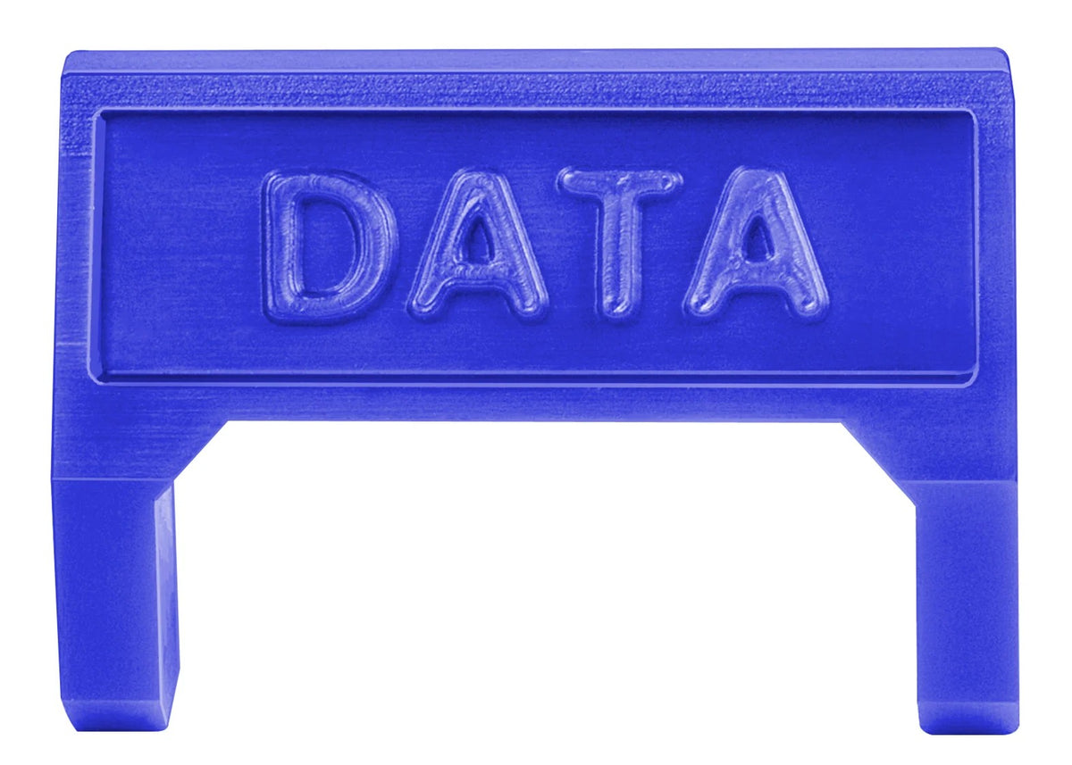 Commscope M60D-318 | M60 Data Information Outlet Icon Insert, blue
