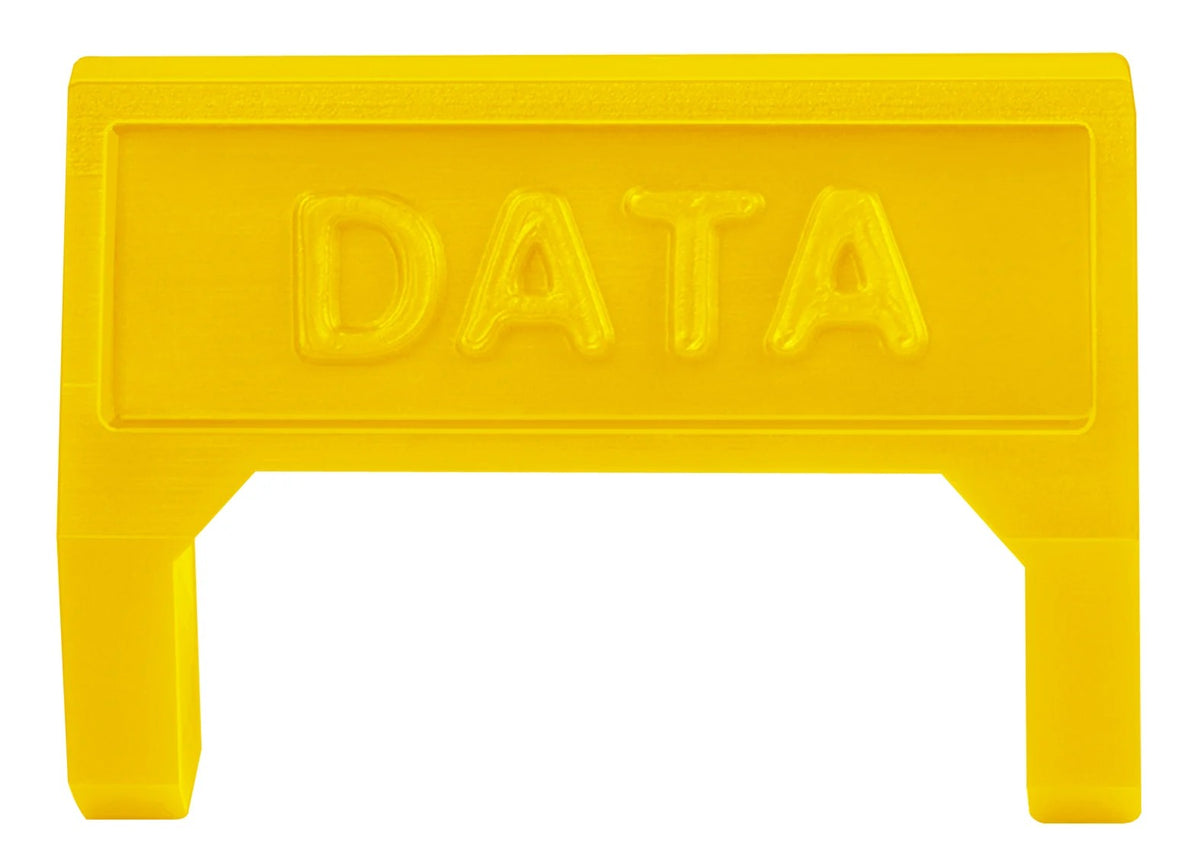 Commscope M60D-123 | M60 Data Information Outlet Icon Insert, yellow