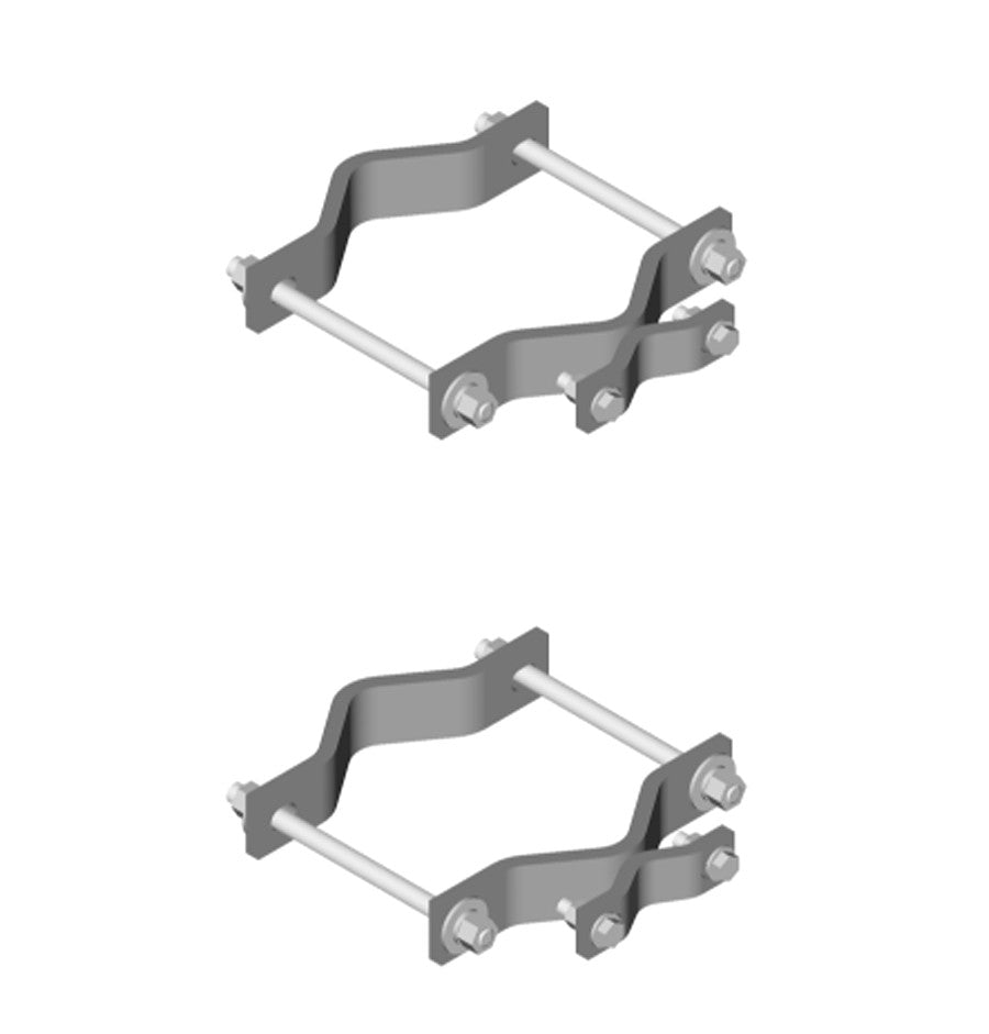 Commscope MS-SB50 | Adapter Clamp Set, 4 in to 9 in OD