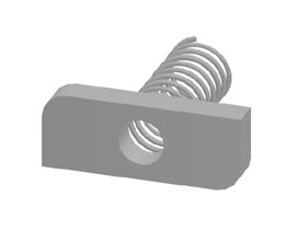 Commscope MT-491 | Spring Nut, 1-5/8 in, with 3/8 in hole