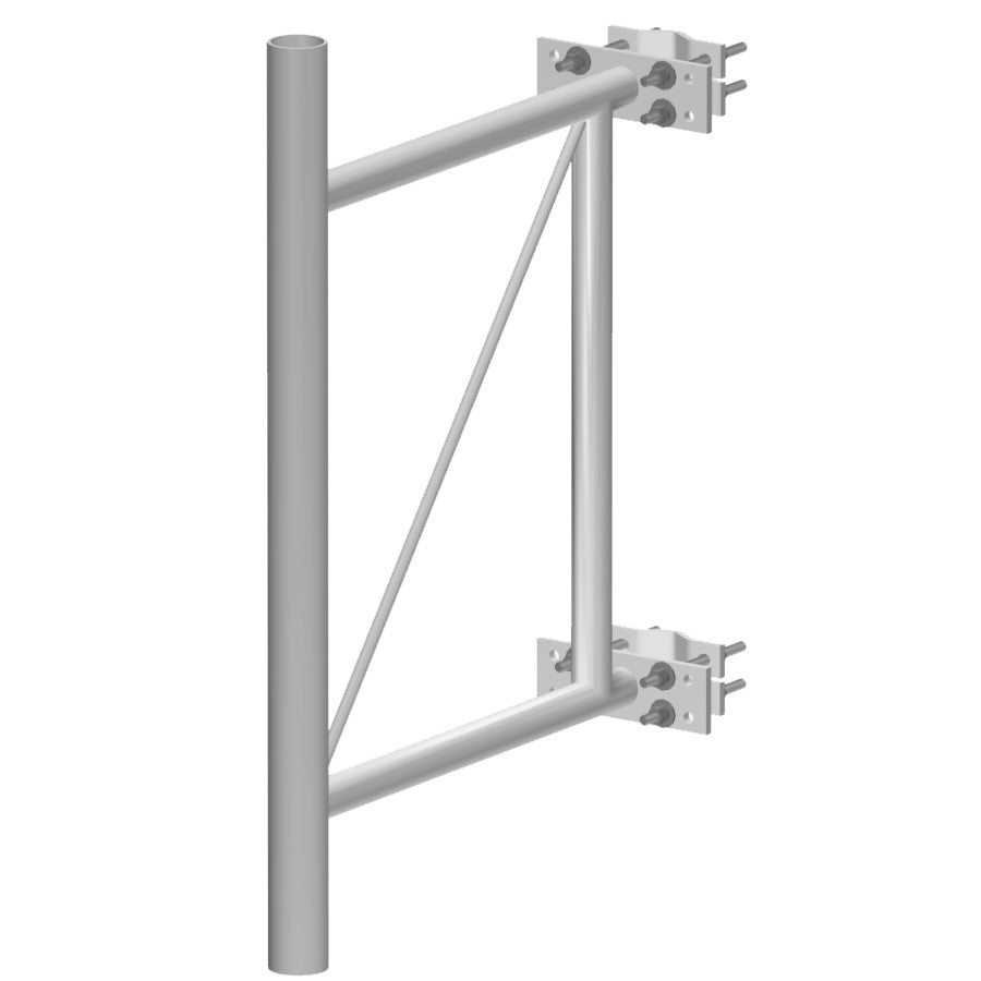 Commscope PB-G3T-4 | Tapered Pipe Frame Stand-Off Bracket, 36 in, for 4 in to 8 in OD legs