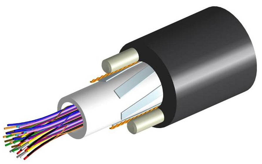 Commscope O036CN8WM12NS | TeraSPEED Single Jacket All-Dielectric, Gel-Filled, Outdoor Central Tube Cable