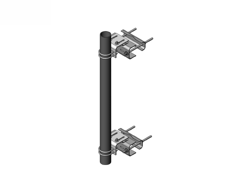 Commscope PM-SU4-63 | Universal Sliding Pipe Mount Kit for 4-1/2 in OD x 63 in pipe