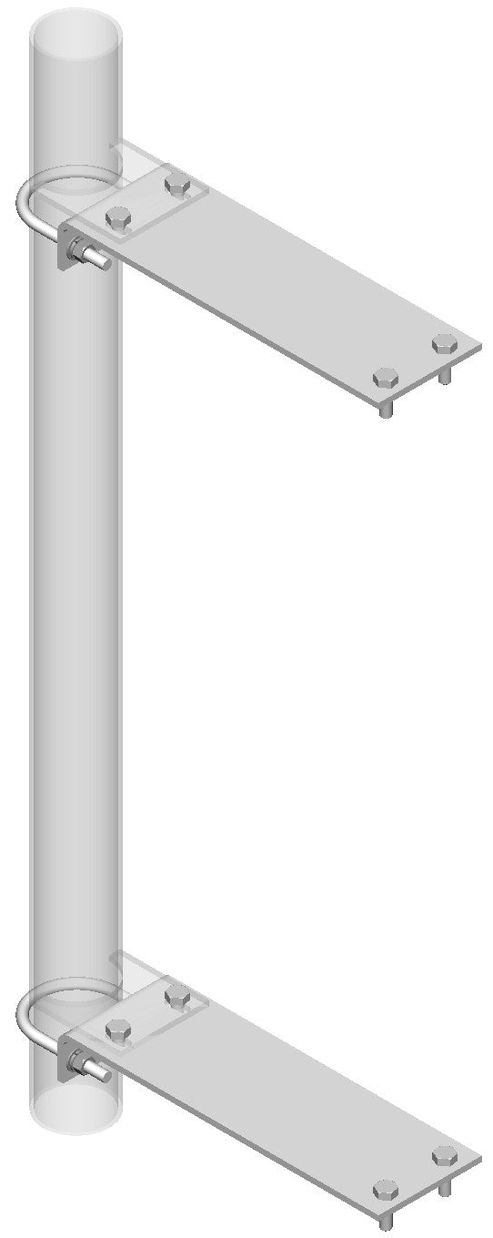 Commscope PM-XT-24 | Stand-Off Pipe Mount, 24 in stand-off