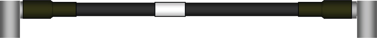 Commscope C400-NRNR-2M | CNT-400 CNT Jumper with interface types N Male Right Angle and N Male Right Angle, 2 m