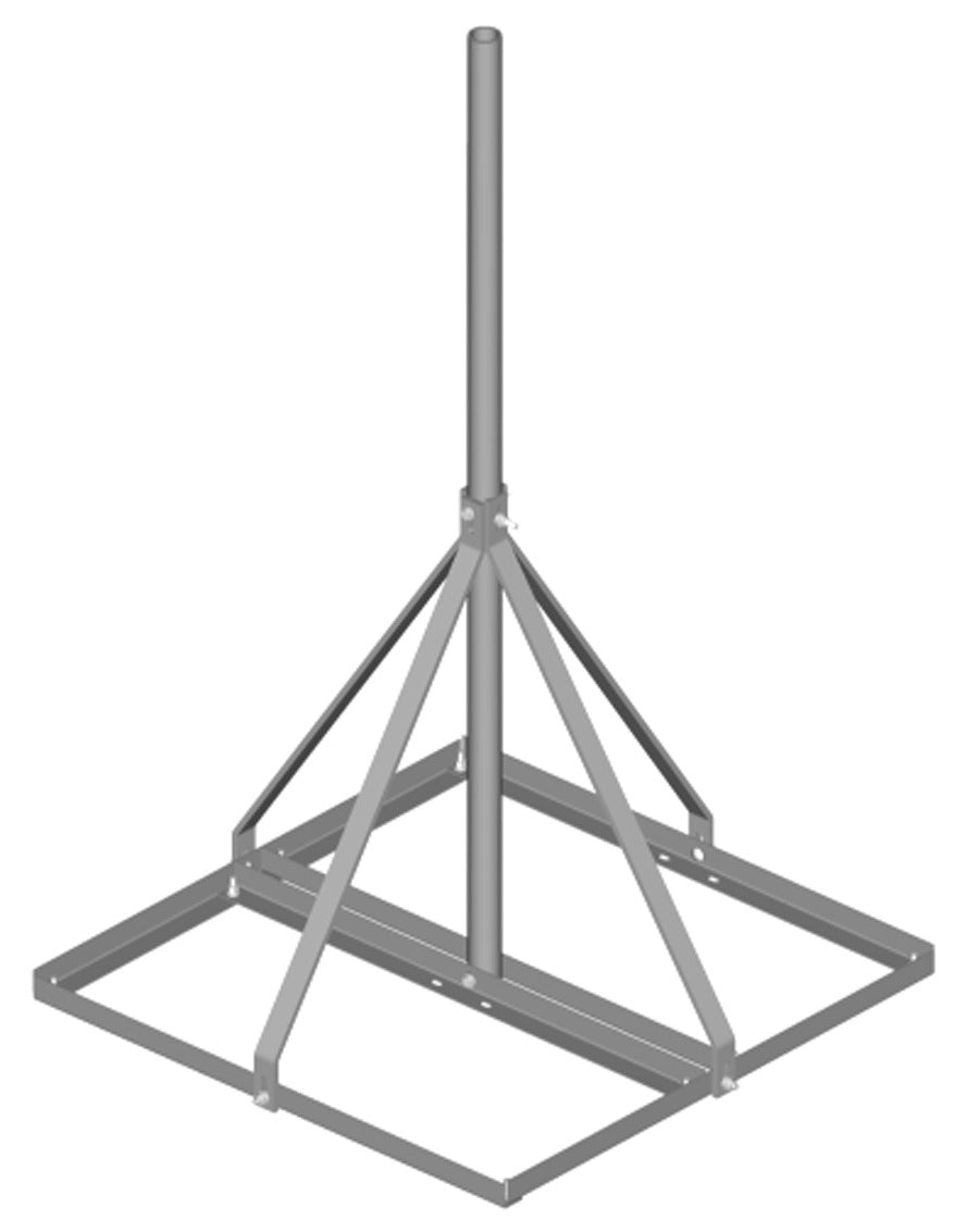 Commscope RM-SM190-60 | Non-Penetrating Roof Mount