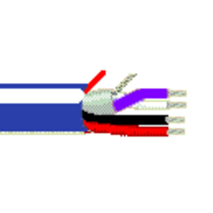 Belden 1387LA 204500 | Lighting & Automation, 2 Conductor 18 AWG + 1 Pair 22 AWG, CL3