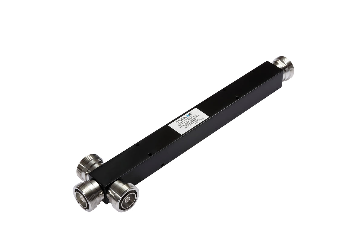 Commscope S-3-TCPUSE-H-D | Multiband Three-way Reactive High Power Splitter, 380–2700 MHz  (Additional mounting bracket PN:42396A-17 sold separately)