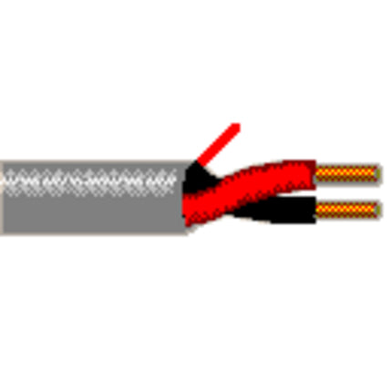 Belden 6520UE 877U1000 | Security & Sound, 2 Conductor 22 AWG BC, Plenum