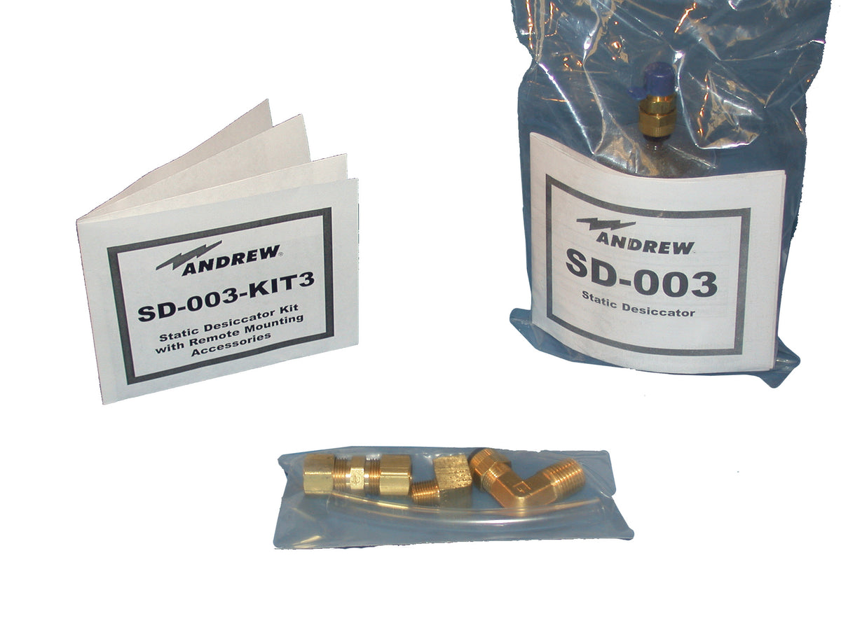 Commscope SD-003-KIT3 | Static Desiccator Dehydrator, with remote mounting accessories kit
