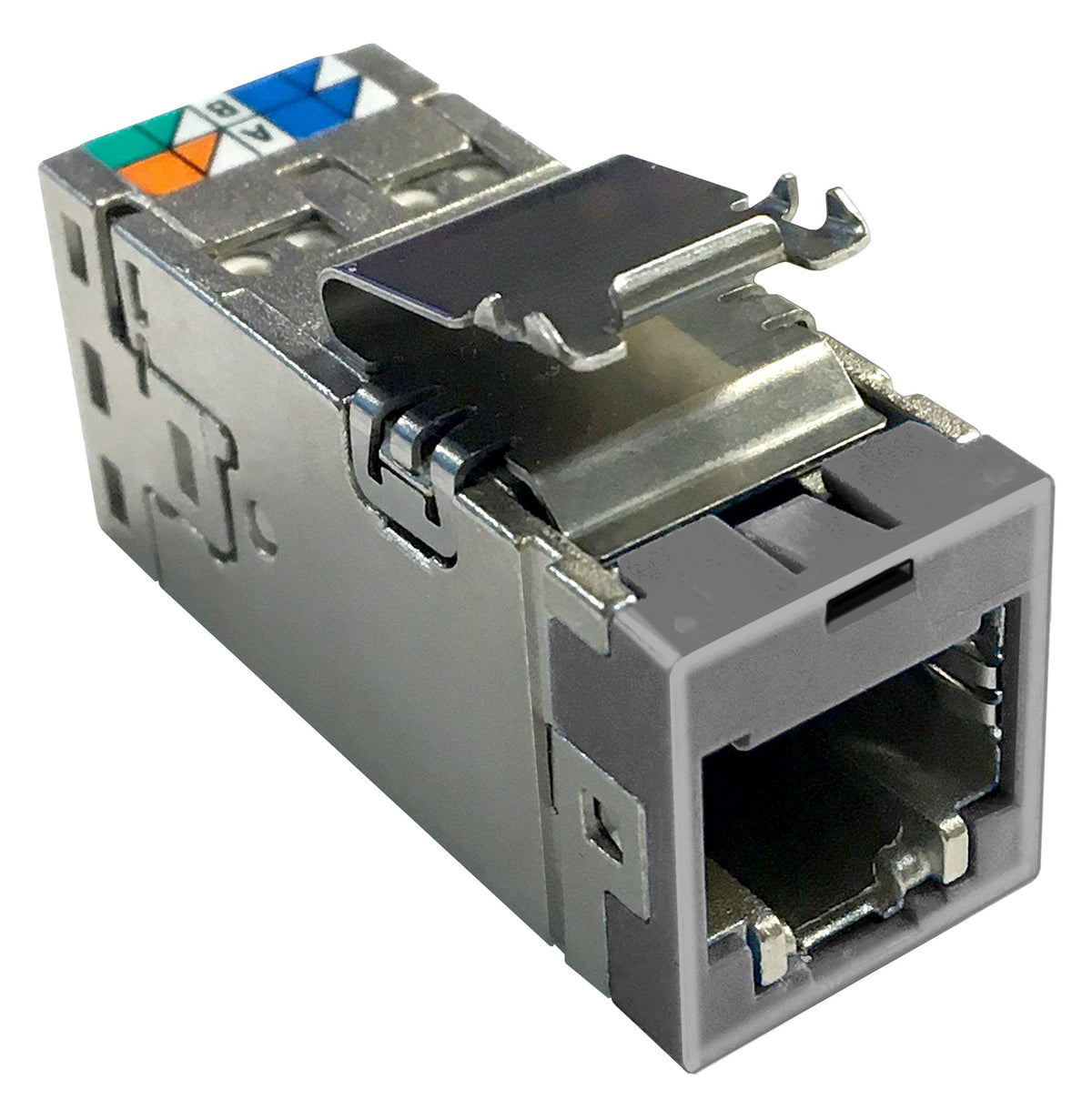 Commscope USL600-SHLD, GY | Uniprise SLX Series Modular Jack, category 6, shielded , 4 Pair, without dust cover, gray
