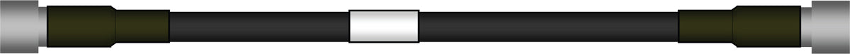 Commscope C240-PTMTM-20 | CNT-240 CNT Jumper with interface types TNC Male and TNC Male, 6.1 m