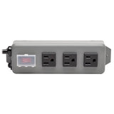 Tripp-Lite 3SP | Tripp Lite Waber Industrial Power Strip, 3-Outlet, 6 ft. (1.83 m) Cord, 5-15P, Switch Guard