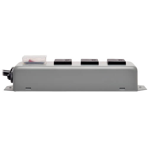 Tripp-Lite 3SP | Tripp Lite Waber Industrial Power Strip, 3-Outlet, 6 ft. (1.83 m) Cord, 5-15P, Switch Guard