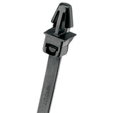 Panduit PLP2S-M0 | Pan-Ty Locking Push Mount Tie, Black, UV PA6.6, 7.9"L, 50lb, PK1000