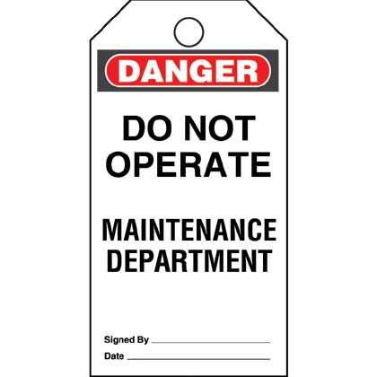 Panduit PVT-44 | Rigid Plastic Standard Safety Identification Tag