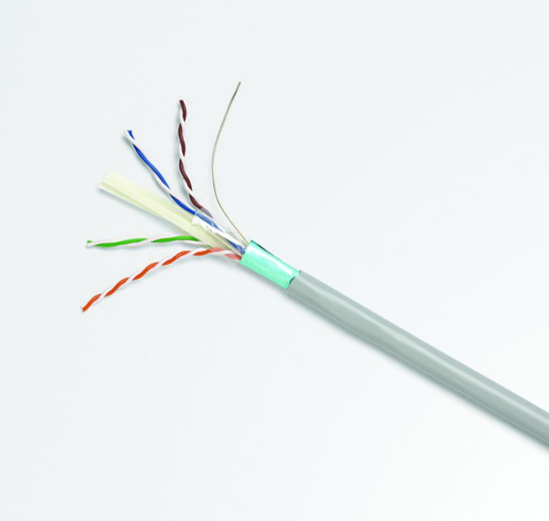 Commscope 1291B ORG C6A 4/23 F/UTP R1000 | GigaSPEED X10D 1291B ETL Verified Category 6A F/UTP Cable, non-plenum, orange jacket, 4 pair count, 1000 ft (305 m) length, reel