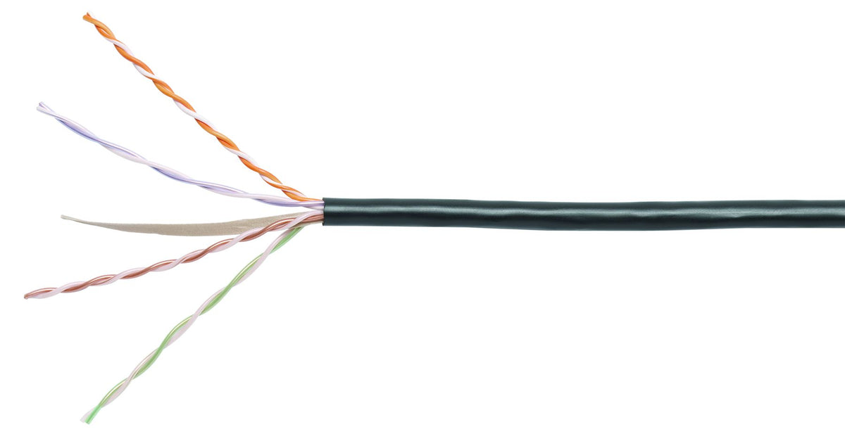 Commscope CS34R YEL C6 4/23 U/UTP CPK 1KFT | CS34R ETL Verified Category 6 U/UTP Cable, non-plenum, yellow jacket, 4 pair count, 1000 ft (305 m) length, CommPak