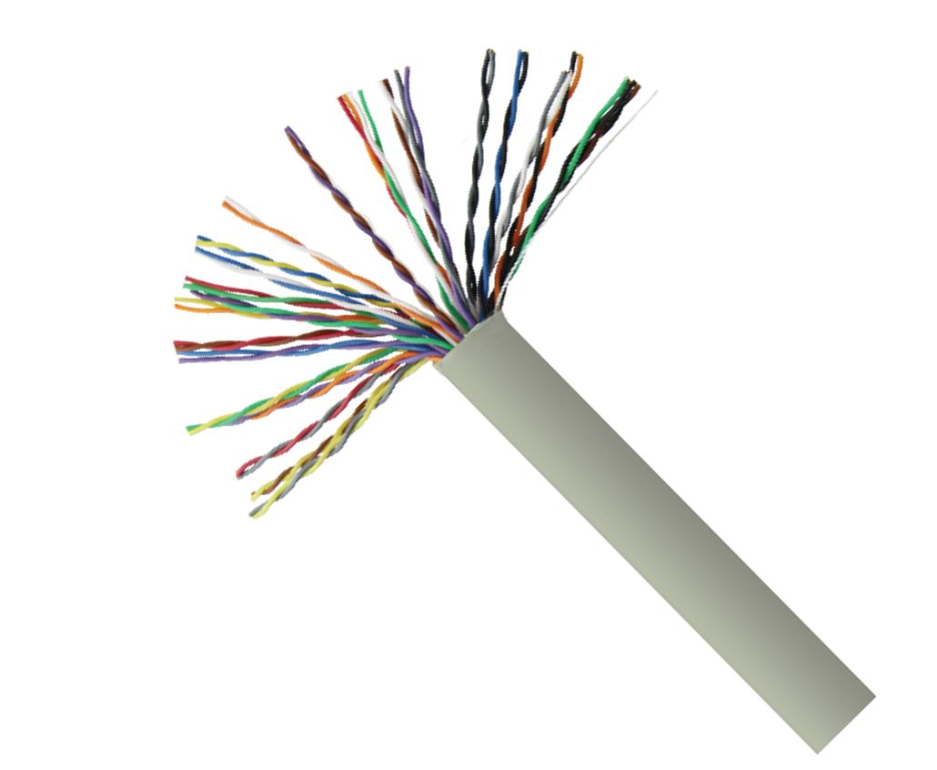 Commscope 1061F SL 25/24 R4000 | PowerSUM 1061F ETL Verified Category 5e U/UTP Cable, non-plenum, slate jacket, 25 pair count, 4000 ft (1219 m) length, reel