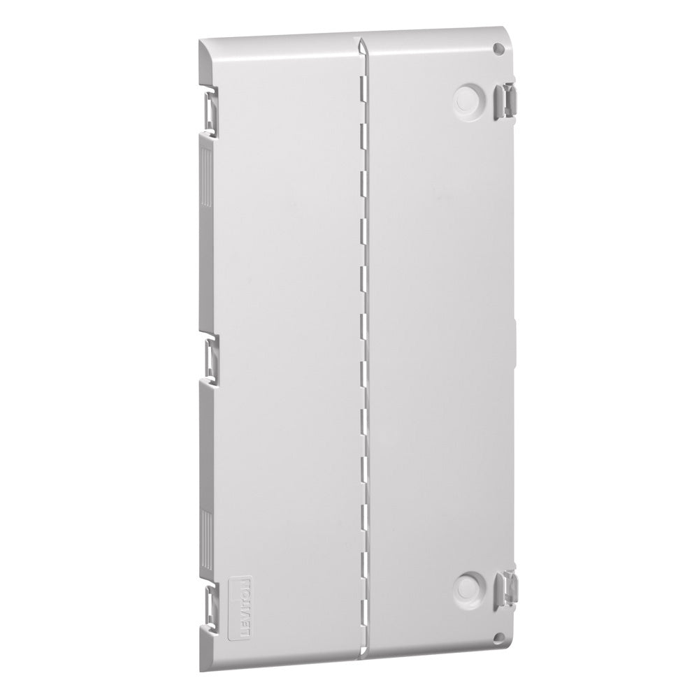 Leviton 49605-28S | 28" Vented Hinged Door, Plastic, White